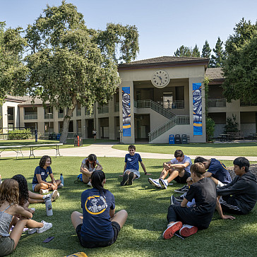 US Quad Orientation 2023 S53138158538 844dabb127 k Students gather on the Quad during 9th Grade Orientation